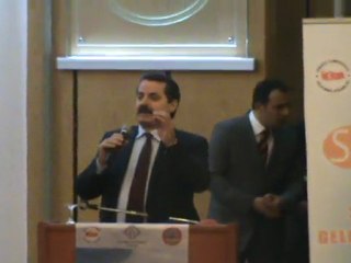 BAKAN FARUK ÇELİK'İN KONUŞMASI