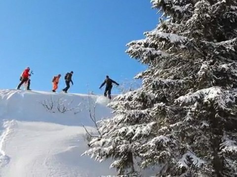 Sortie en raquettes dans les Vosges