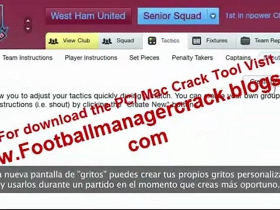 Football Manager 2012 Download (Full Game, Skidrow, Crack + Keygen)
