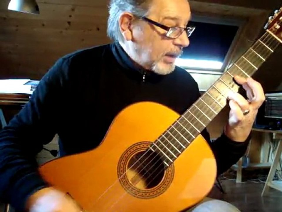 Choros Pernambuco - "début de la première partie" cours de guitare "niveau moyen" Bonora