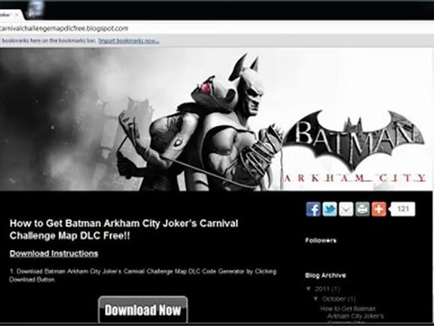 Batman Arkham City Joker's Carnival Challenge Map DLC Leaked - Tutorial