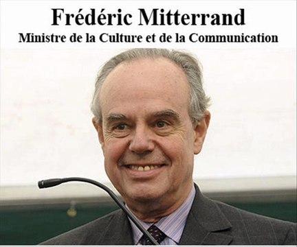 Le discours de Frédéric Mitterrand