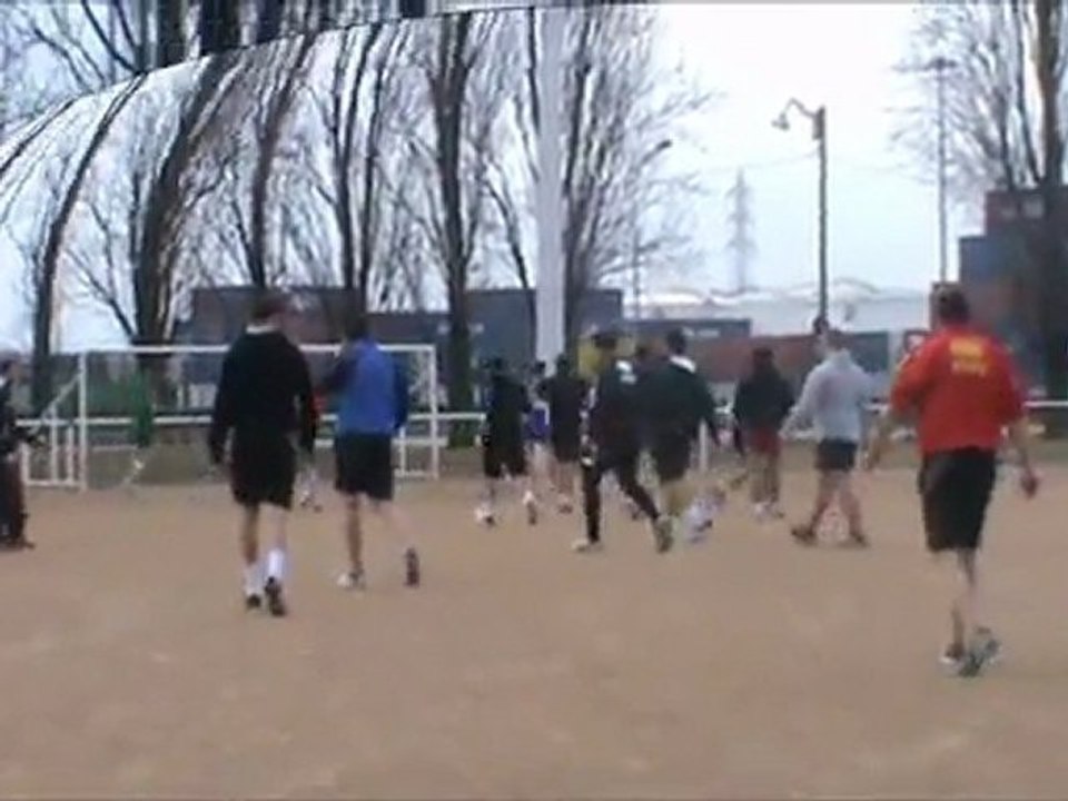 Avant match des espoirs Lyon OU - USAP