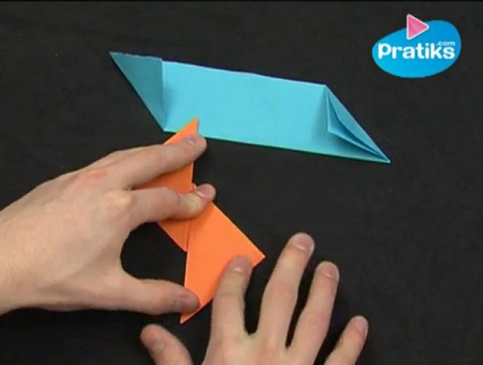 Comment faire un shuriken en origami - Vidéo Dailymotion