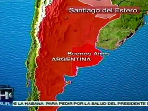 Argentina: Sismo de 6,1 grados en Santiago del Estero