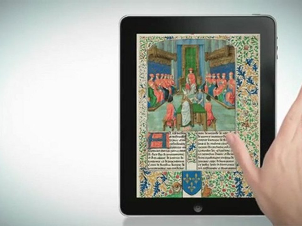 Application IPad de présentation de l'exposition Miniatures flamandes