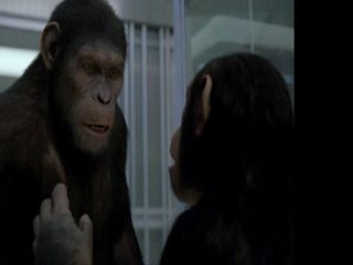 Rise of The Planet of The Apes - Kitchen Table/ Neighbor Fight Clip