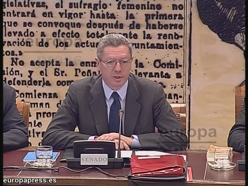 Gallardón: "Abogados de oficio se pagarán con tasas"
