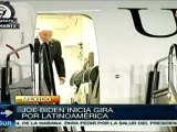 Vicepresidente de EE.UU. inicia gira por Latinoamérica