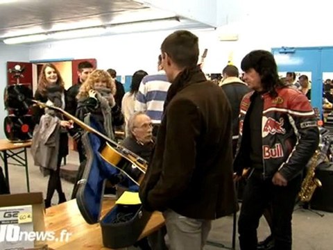 Une brocante « rock’n’roll » à Auvers-sur-Oise