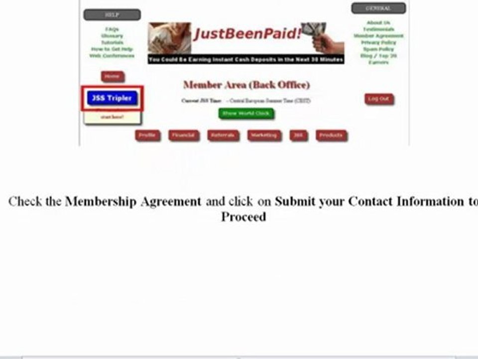 JSS Tripler FREE 10$ Position Work From Home JustBeenPaid