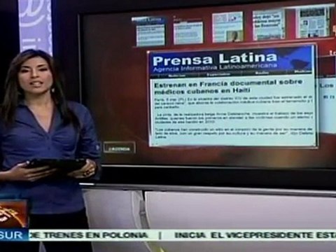 Estrenan documental sobre médicos cubanos en Haití