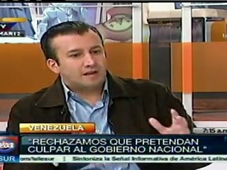 Ministro venezolano pide a oposición probar atentado