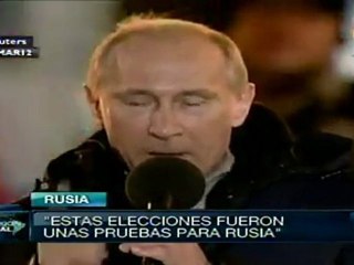 Estas elecciones fueron una prueba para Rusia: Putin