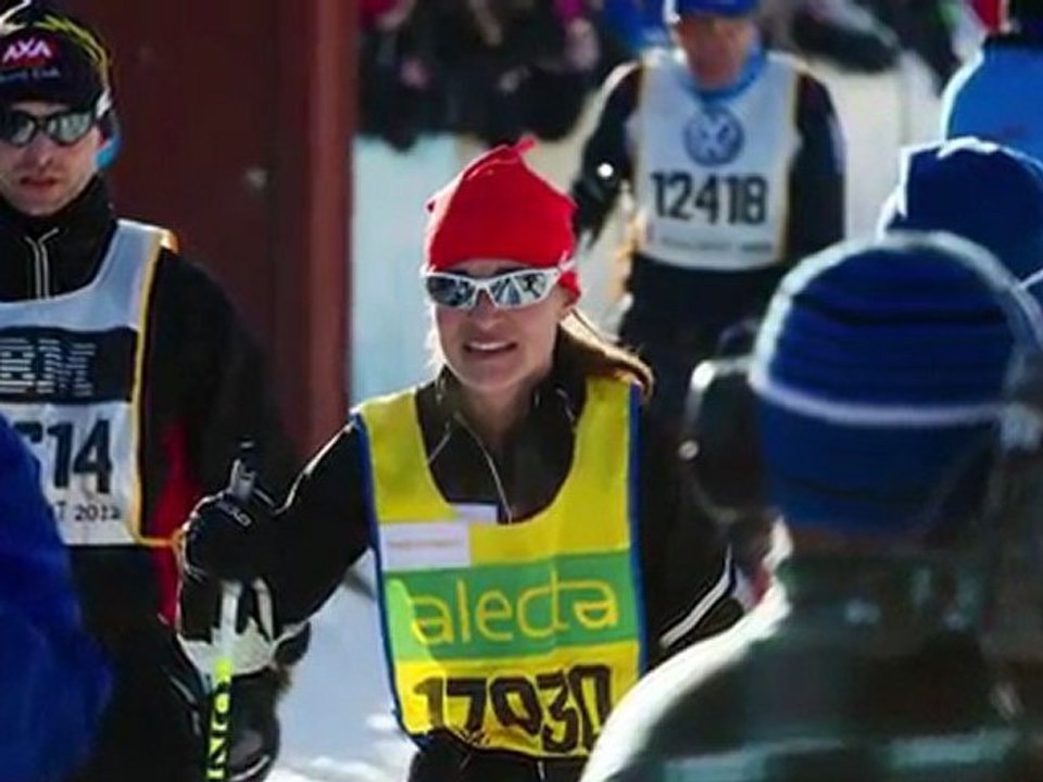 Pippa Middleton beim Ski-Marathon