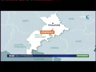 FR3 Régions du 05/03/2012 - Une Antenne-relais contestée à Venerque
