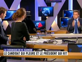 Sarkozy toujours plus bas (halal) iTELE 05/03/2012