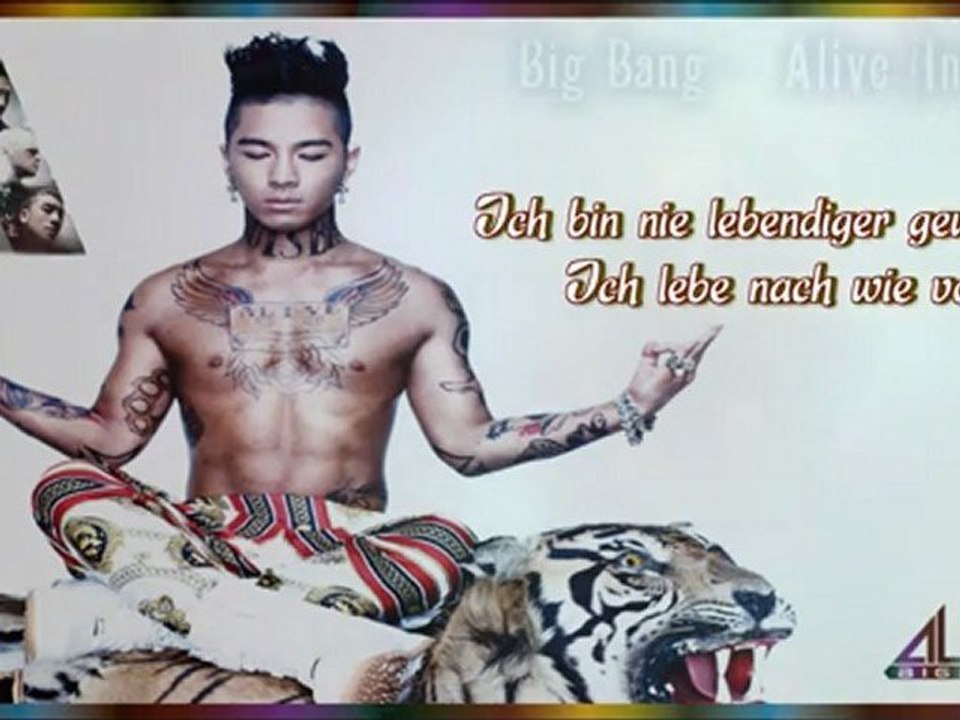 Big Bang (빅뱅) - Alive (Intro) [German sub]