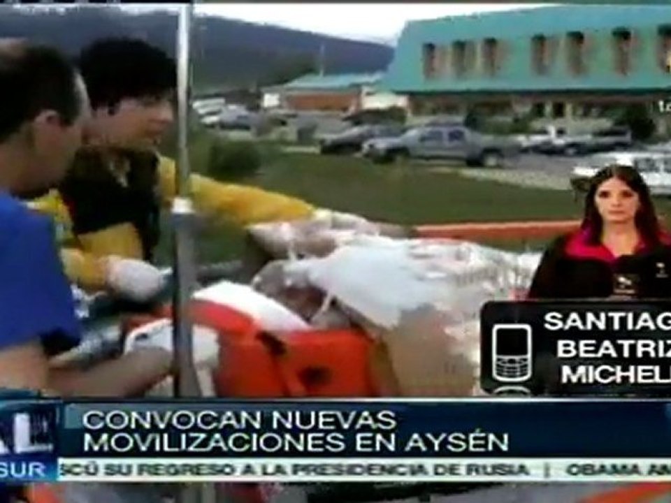 Piñera y ministros chilenos se reúnen por protestas en Aysén