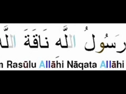 Sourate 91 Ach-Chams (Lecture Tajwid)