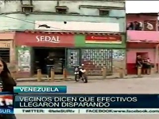 Escoltas de Radonski lanzaron disparos al aire, relatan