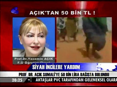 Prof. Dr. Yasemin Açık'tan Somali'ye 50 Bin TL Bağış (Kanal E)