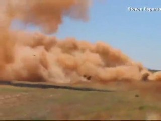 Capturan en cámara un aterrador accidente de helicóptero