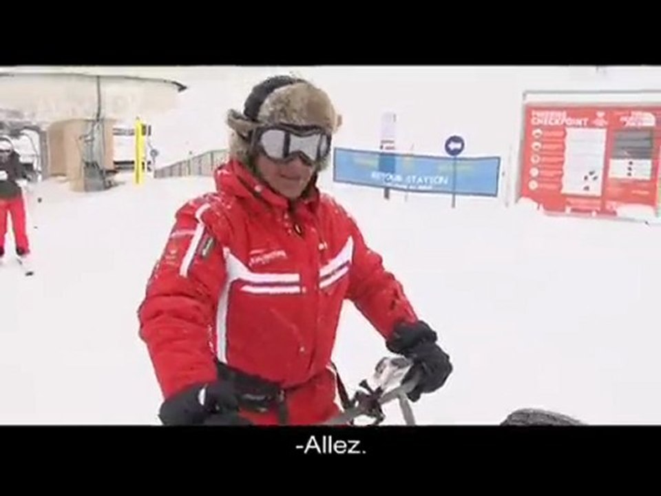 Essai de matériel handiski à Serre-Chevalier