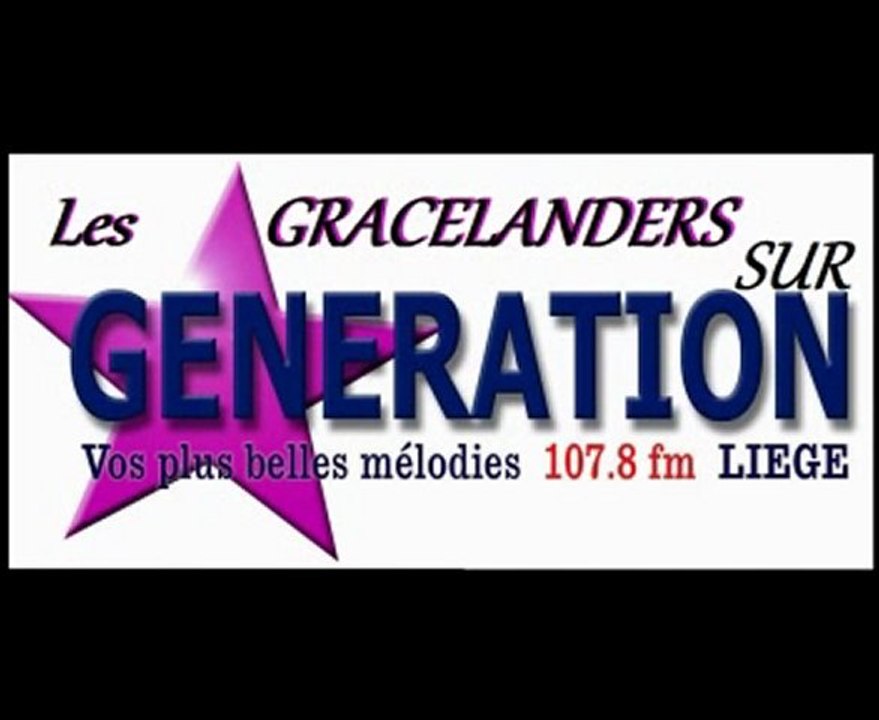 Les GRACELANDERS sur " RADIO GENERATION FM 107.8 LIÈGE" (BELGIQUE) 05.03.2012