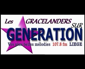 Les GRACELANDERS sur " RADIO GENERATION FM 107.8 LIÈGE" (BELGIQUE) 05.03.2012
