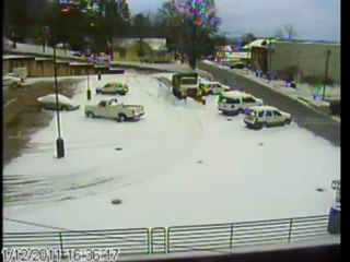 Snow Plow Parking Deck FAIL!