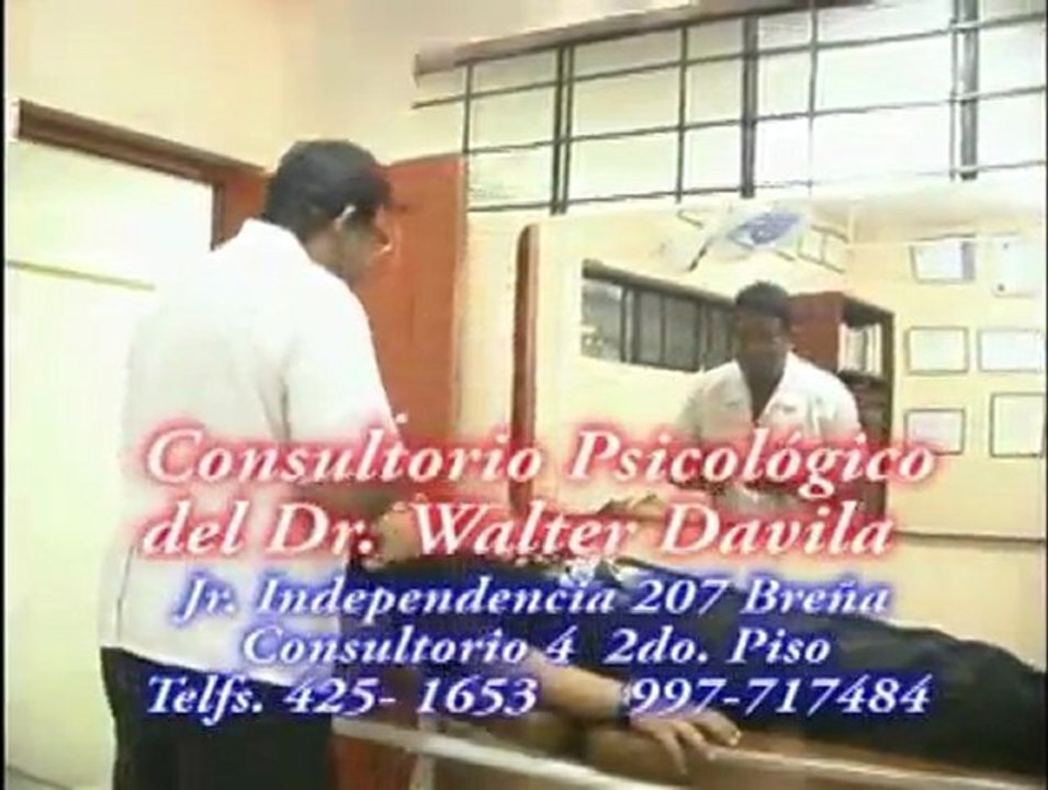 Dr. Walter Davila (CONSULTORIO PSICOLÓGICO) Telf. 6500684 / 997717484