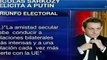 Sarcozy felicita a Putin por triunfo en las elecciones