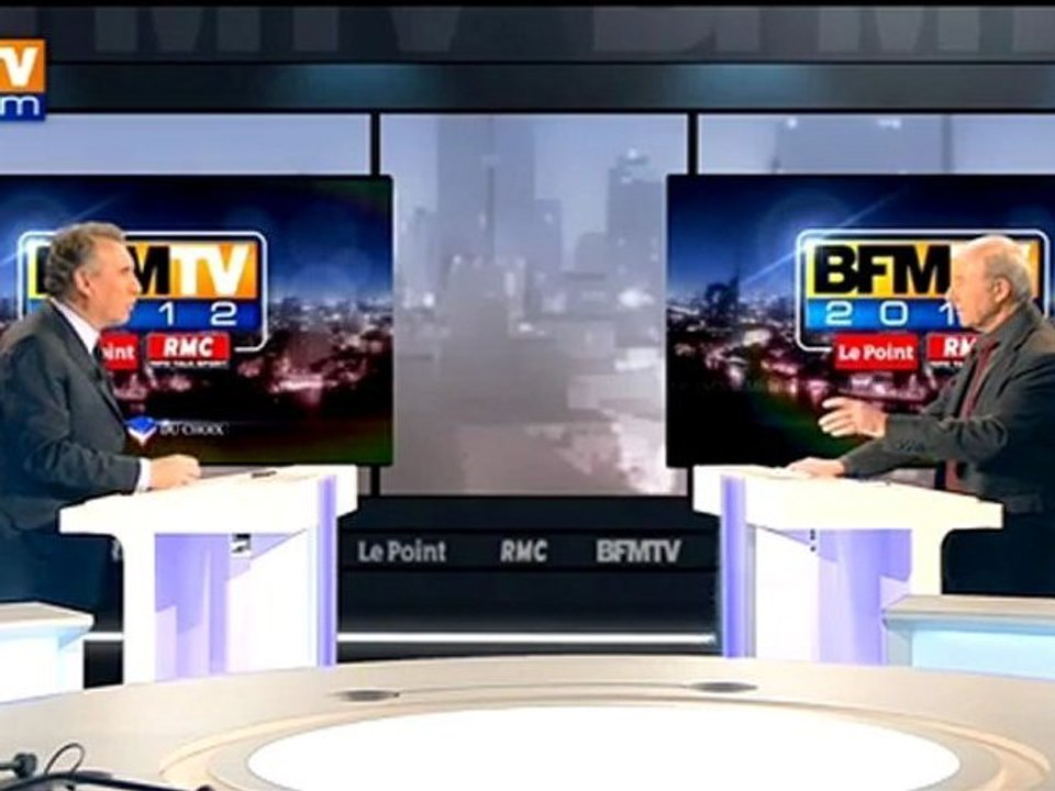 François Bayrou, invité de BFMTV 2012 - L'interview par Olivier Mazerolle - 040312