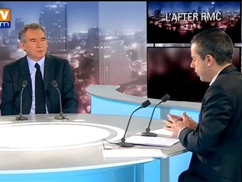 François Bayrou, invité de BFMTV 2012 - L'After RMC - 040312