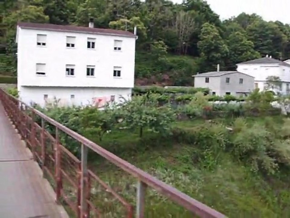 La passerelle de Portomarin