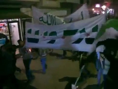 فري برس ادلب دركوش مظاهرة مسائية 5 3 2012 جـ1