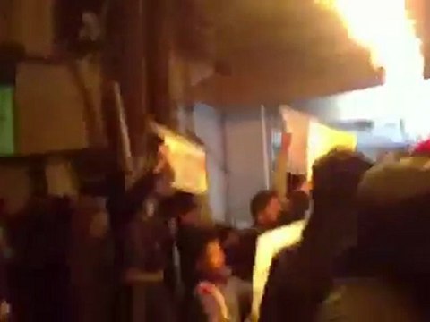 فري برس دمشق الحجر الأسود مظاهرة مسائية 5 3 2012 ج1