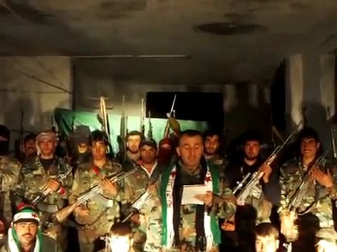 فري برس ادلب جبل الزاوية تشكيل سرية الطائفة العلوية الأحرار5 3 2012