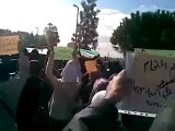 فري برس حلب الجامعة  كلية الكهرباء  الشعب يريد إعدام   5 3 2012   جـ8