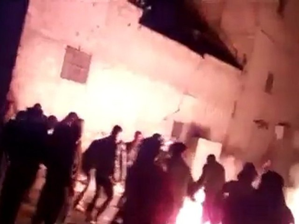 فري برس حلب حي الميسر مظاهرة مسائية في حي الميسر 5 3 2012 ج5