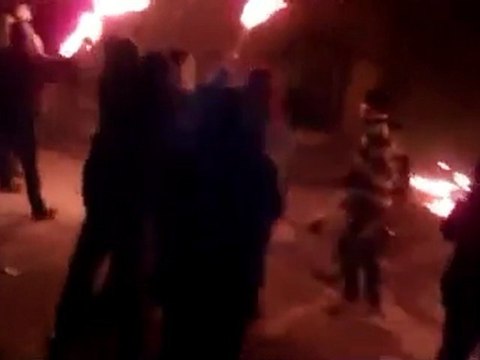 فري برس حلب حي الميسر مظاهرة مسائية في حي الميسر 5 3 2012 ج4