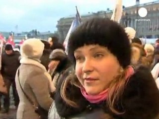 Manifestation de soutien à Vladimir Poutine deux jours...