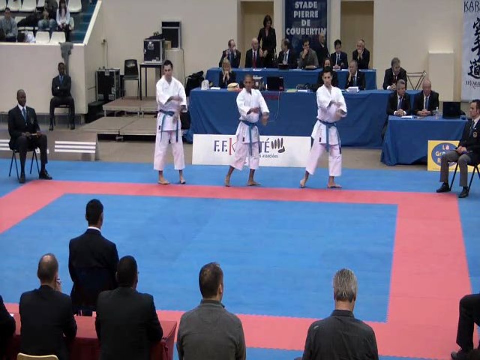 Championnat de France Kata 2012 Finale équipe sénior
