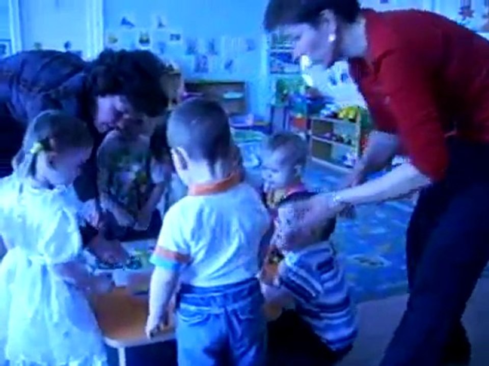 занятие в 1 младшей группе - д.с. №203, защита 2-й категории 23.04.2009