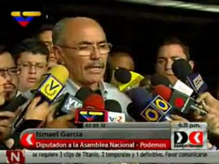 (VIDEO) Ismael García descubierto en sus mentiras sobre agresión opositora en Cotiza