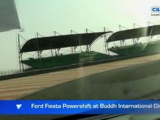 Ford Fiesta Powershift on F1 track