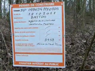 Le grignotage de la Forêt à Triel-sur-Seine