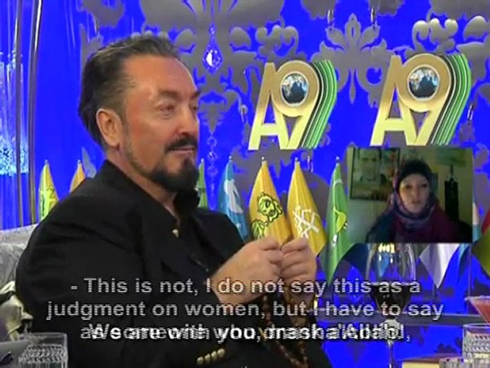 Ms. Lauren Booth talks to Mr. Adnan Oktar about the changes in her life after being Muslim