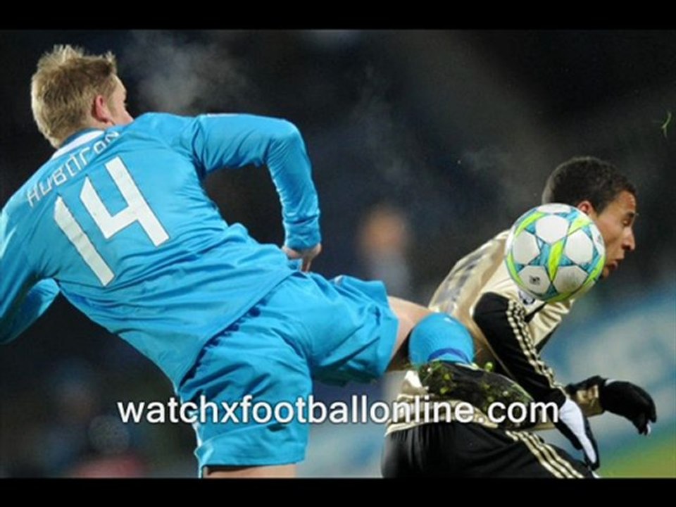 watch football Benfica vs Zenit St Petersburg Champions League